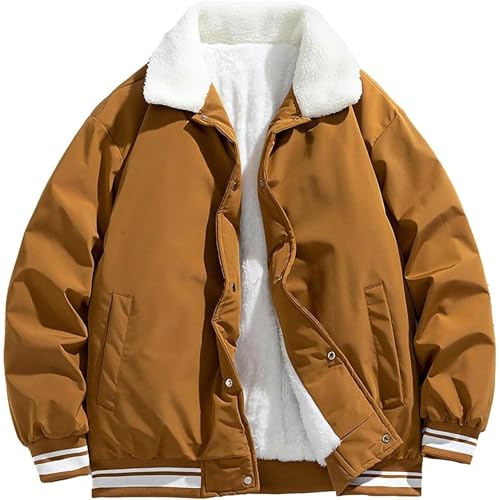Veste matelassée homme contre le grand froid avec col polaire isolant