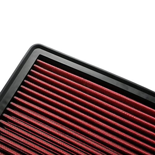 AO-2129 Air (Oiled) Filter Replace 33-2129,High Performance,Washable Compatible with 1999-2019 Chevy/GMC Truck/SUV V6/V8 (Silverado, Suburban, Tahoe, Sierra, Yukon, Avalanche) - Image 3