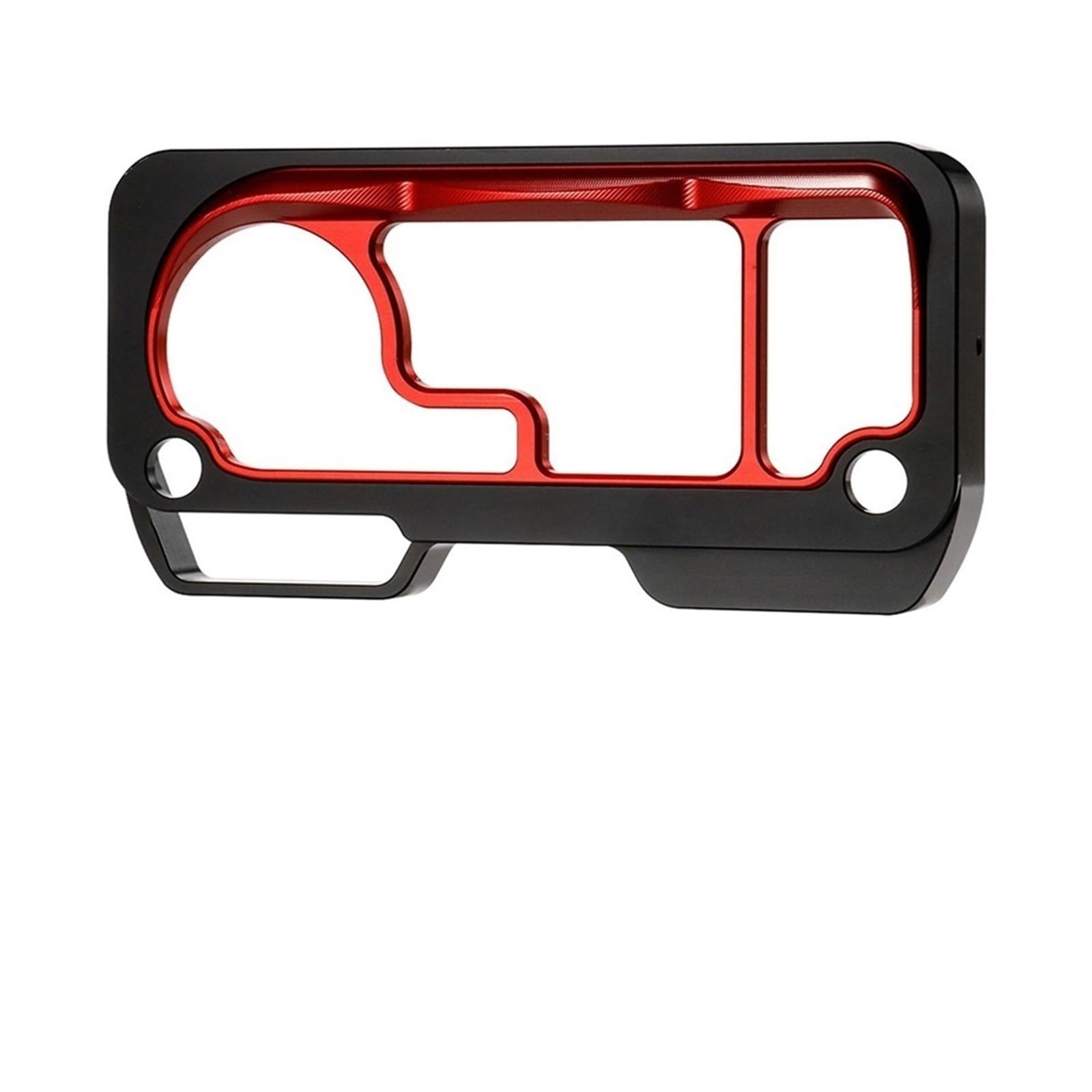 Tablero de moto Cubierta protectora de medidor motocicleta aluminio CNC para CB650R 2019 2020 2021, accesorios para(Black Black)