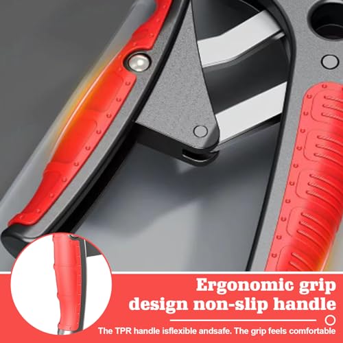 Nizirioo 1 x handtrainer onderarmtrainer instelbare weerstand 5-165 kg met stoffen riem en antislip handgreep voor vingerrestauratie - Afbeelding 6