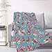 Cardinal Birds Blanket Gifts Super Soft Lightweight Flannel Blankets Throw for Kids, Adult, Suitable for Couch, Sofa, Bed, Camping, Travel All Seasons 30