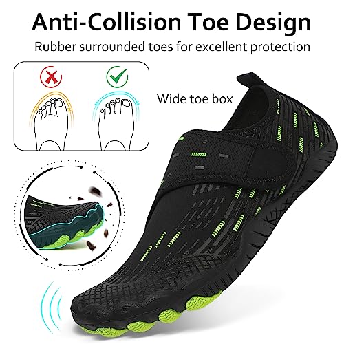 water shoes mens womens quick-dry barefoot swim beach pool shoes aqua yoga socks for hiking walking diving surf outdoor water sports