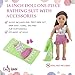 Emily Rose 18 Inch Doll Clothes | 4-Piece Floral Print One Piece 18