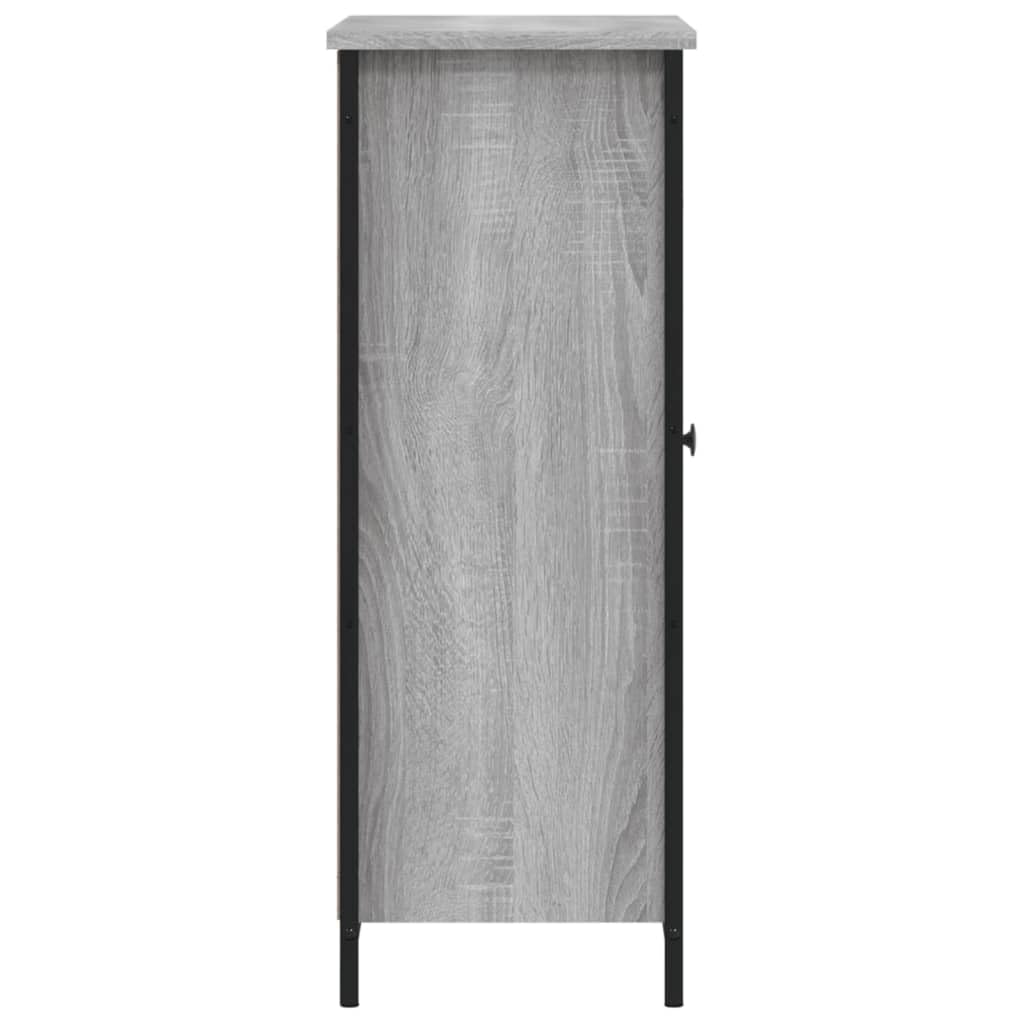 Credenza grigio Sonoma, 70 x 30 x 80 cm, in legno