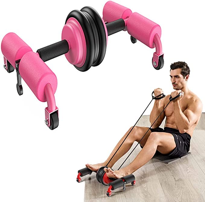 DROZIP Ab Wheel Roller Kit with Knee Pad and Resistance Bands, Push up Bar Sit up Assistant Exercise Equipment, Multifunctional Abs Workout Equipment, Home Gym Fitness Device for Men Women (B09X2S1D7L) Amazon Price History, Amazon Price Tracker