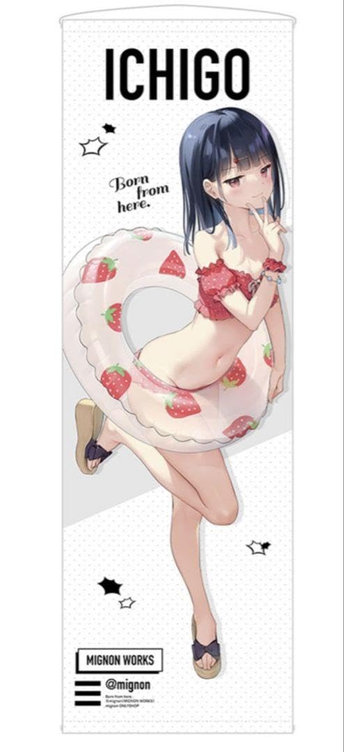 mignon めくれるタペストリー いちご タペストリー いちご C103 MIGNON