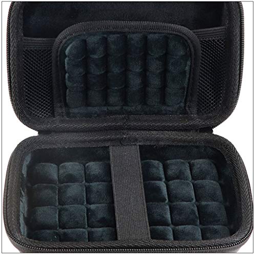 Shan-S Storage Case for Canon PV-123 Printer,Universal Mini Portable EVA Hard Shell Travel Storage Bag Protective Carrying Case Cover Mesh Zipper Pouch Bag for Xiaomi XPRINT Printer Accessories
