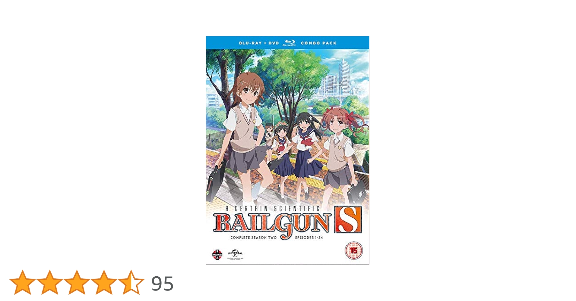 (未使用･未開封品)　Certain Scientific Railgun S: Season 2 [Blu-ray] [Import] df5ndr3 5022366021449_a-certain-