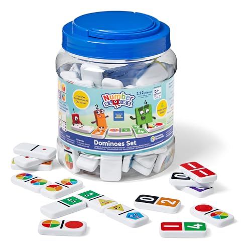 Numberblocks Dominoes educativo para niños 112 piezas