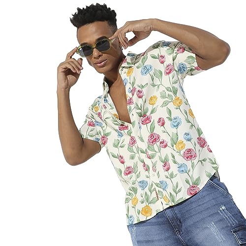 Image of Campus Sutra Men's Regular Fit Shirt
