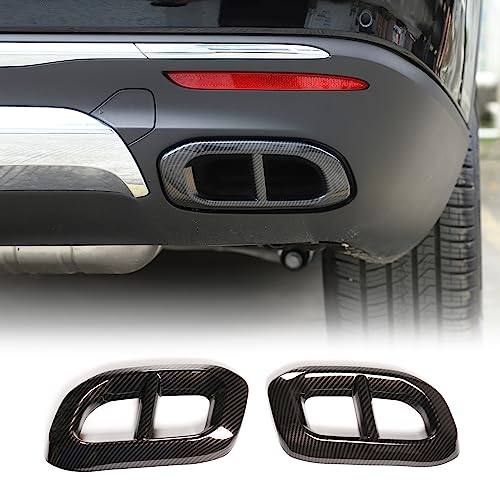 Garniture de silencieux pour GLS X167 look carbone ABS