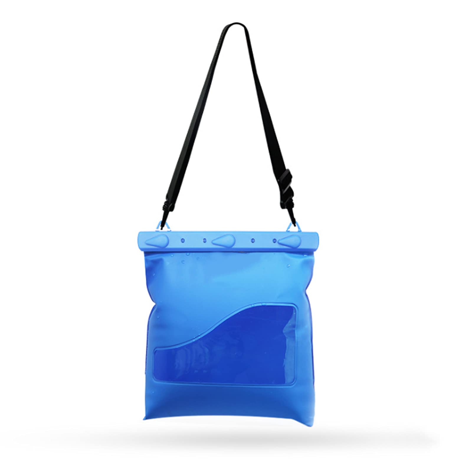 Borsa Impermeabile Borsone, IP68 10M Borsa a Tracolla, Tracolla Regolabile, Può Essere Utilizzata per Nuoto, Barca, Pesca, Kayak All'aperto 20 * 10 * 25CM