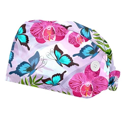 Chapeaux de travail anti transpiration ajustables VERED bleu