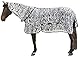 KERBL RugBe Zebra Fliegendecke Ekzemerdecke Pferdedecke mit Halsteil 125cm