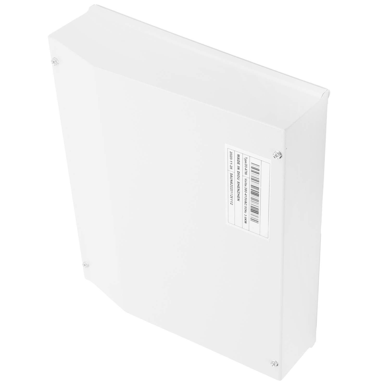 Qcwwy 3-9KW Kontroler Grzałki Sauny Zewnętrzne Urządzenie Sterujące z Wyświetlaczem LCD i Przyciskami WŁ./WYŁ. do Pokoju Sauny Spa