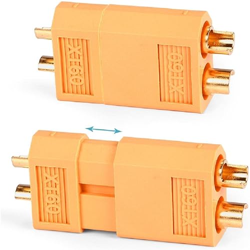 Miniatura 5 de 10 pares de repuesto XT60 macho y hembra bala conectores enchufe para RC Drone Multirotor FPV Racing batería repuesto