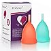 Bodybay Menstrual Cup,Set of 2 Periods Kit with FDA Registered,Best Feminine Alternative Protection to Tampons and Cloth Sanitary Napkins (Small)