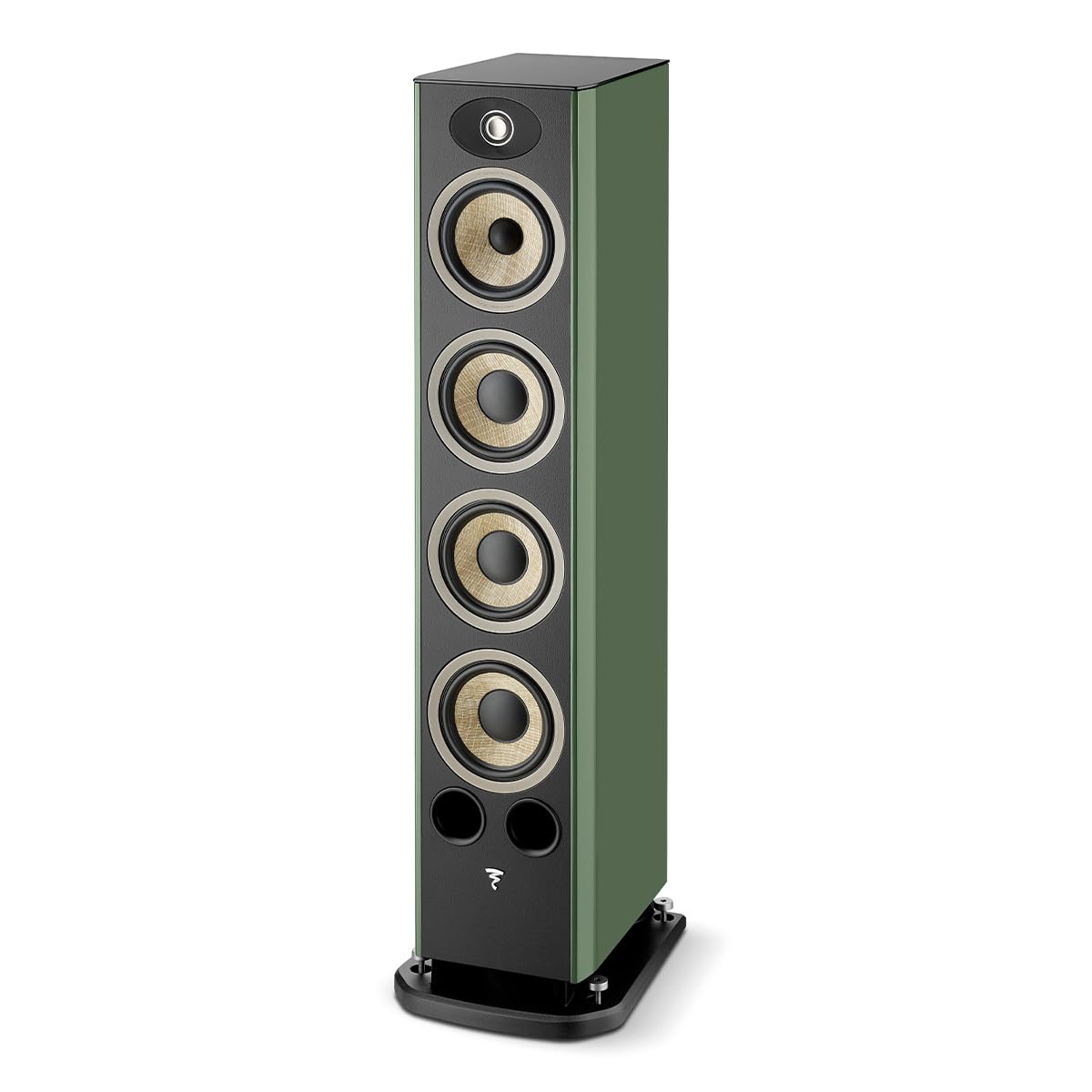 Focal Aria Evo X No. 3 Floorstanding Loudspeaker - Pair (High Gloss Moss Green)