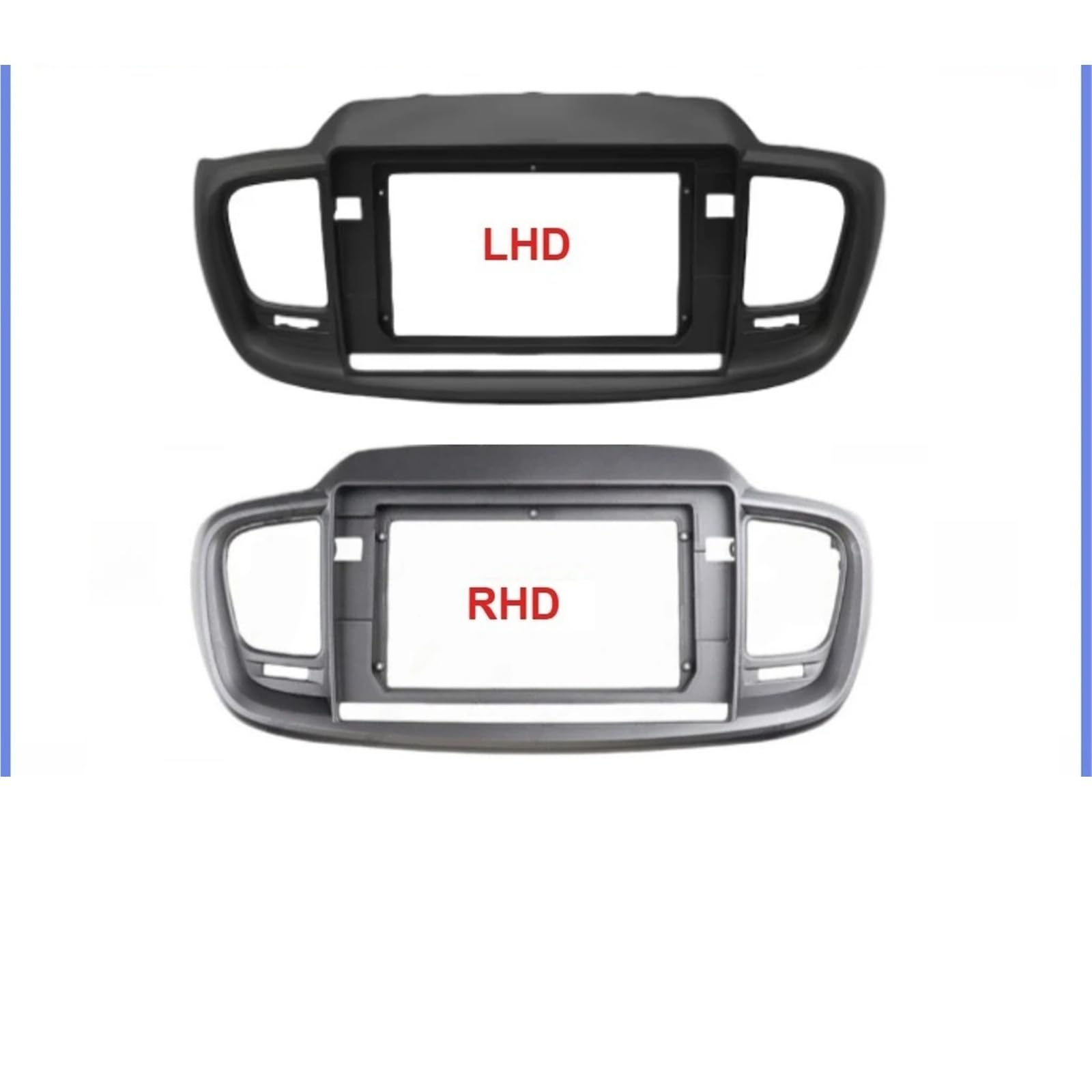 Marco Radio Panel Modificado con Marco De Radio DVD Navegación Central 10,1 Pulgadas para KIA para Sorento 2015 2016 2017 2018 2019 Kit Montage Autoradio