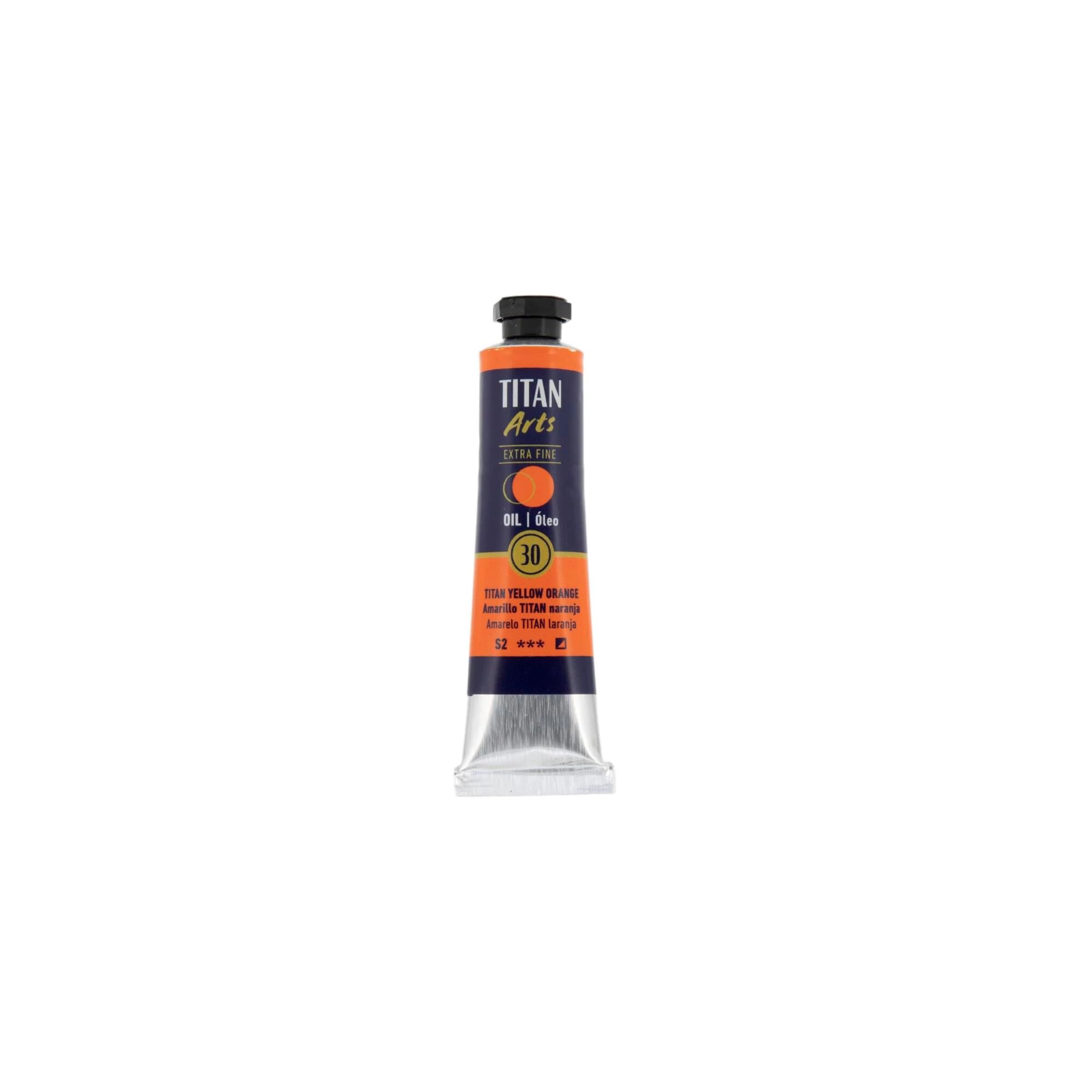 ÓLEO AMARILLO NARANJA TITAN Extrafino 6 - 20ml. Nº 30