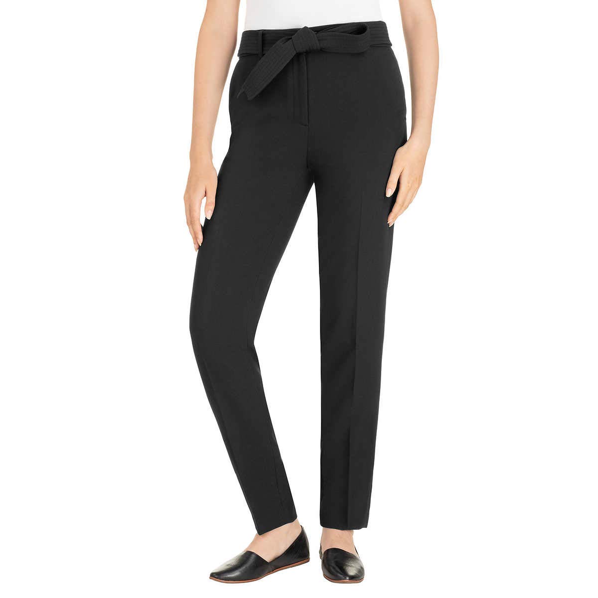 Hilary Radley Ladies Tie Front Dress Pant
