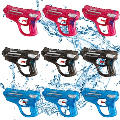 SULOLI Set di Pistole ad Acqua 9 Pezzi