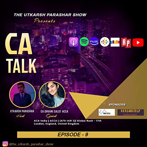 CA Talk With CA Dhvani Salot ACCA
