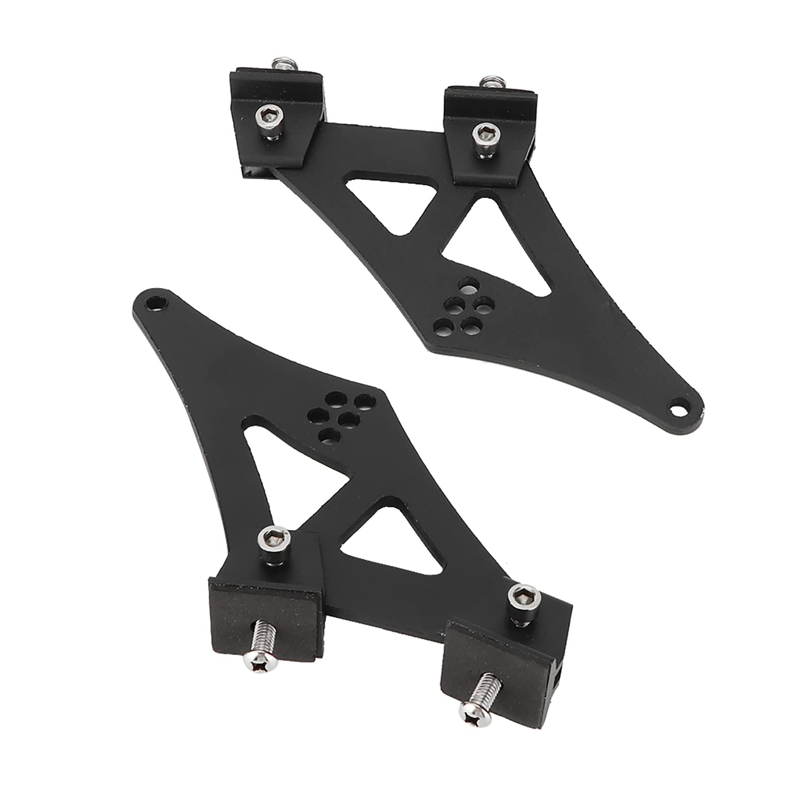Uniwersalny Samochód CNC ze Stopu Aluminium Tylne Skrzydło Trunk Racing Tylny Spoiler Nogi Wsporniki Montażowe, Wysoka wytrzymałość, wydajność Aerodynamiczna, Łatwa Instalacja,