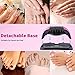 Gel UV LED Nail Lamp, 268W High Power Nail Gel Light, 4 Timer Settings and Professional Manicure Nail Lamp with Automatic Sensor