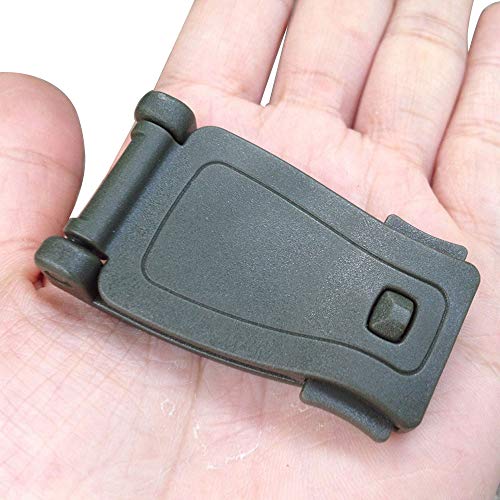 Andoer Acessórios de mochila de ventilador militar ao ar livre conexão de fita clipe de fivela mochi