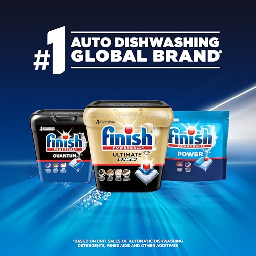 Finish Quantum Infinity Shine Dishwasher Pods, No Pre-Rinse Dishwasher Detergent Soap Removes 24HR Dried-On Stain and Grease, Leaving a Virtually Spotless Shine, 70 Count - image 7