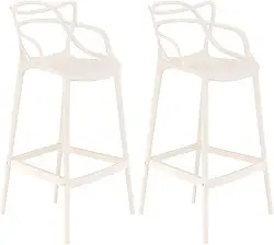 Loft7, Kit 2 banquetas altas bancada cozinha Masters Allegra