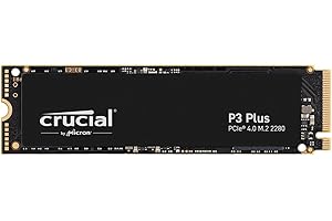 Crucial P3 Plus 1TB: Unleash NVMe Power with Exceptional Performance