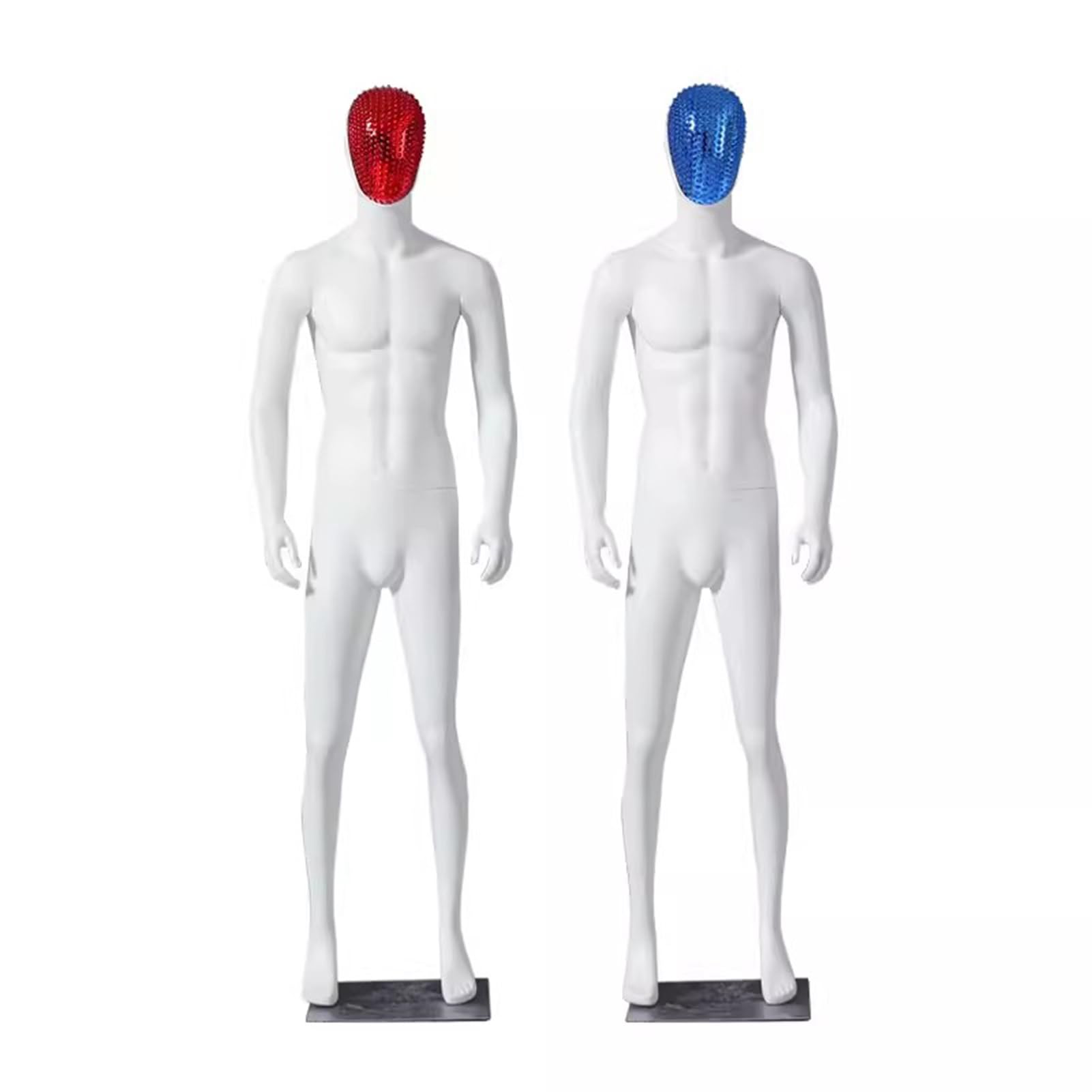 Manekin Męski, Kończyny Mężczyzny Są Ruchome, Forma Wyświetlacza, Plastikowa, Mobilna, Metalowa Podstawa Do Sklepu Odzieżowego, Halfbodystyle1