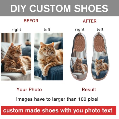 Men's Art Painted Travel Shoes Slip On Casual Knit Loafers Lightweight Comfort Fashion Sneaker3