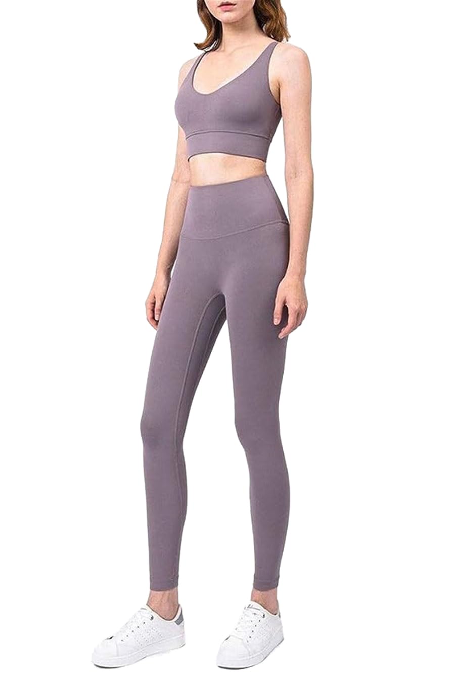 Leggings Sportivi da Donna, Leggings Push Up A Vita Alta con Controllo della Pancia, Pantaloni Sportivi Lunghi, Pantaloni Fitness, Leggings Yoga for Donne E Ragazze