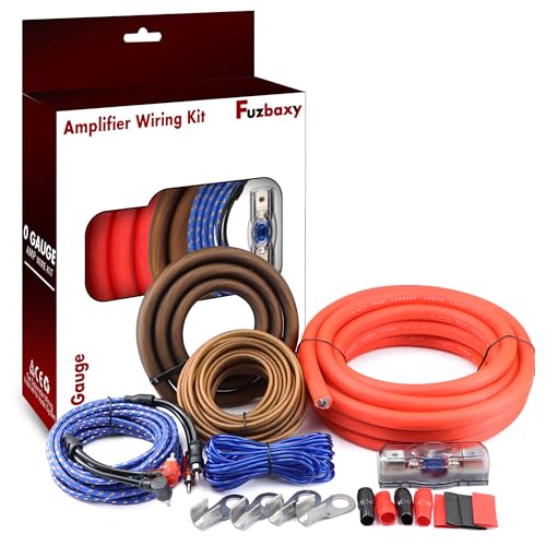 0 Gauge Amp Wiring Kit 3000W | Deep Bass Car Audio Install