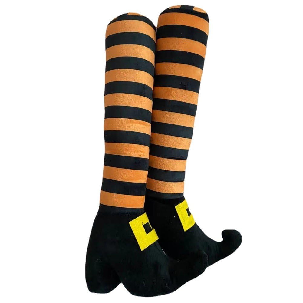 Pieds de sorcière Halloween pour animer votre jardin et amuser les enfants
