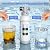 FEELSO Shower Filter, Upgraded High Output Universal Shower Head Water Softener Filter for Hard Water Remove Chlorine Fluoride Heavy Metals Sediments Impurities