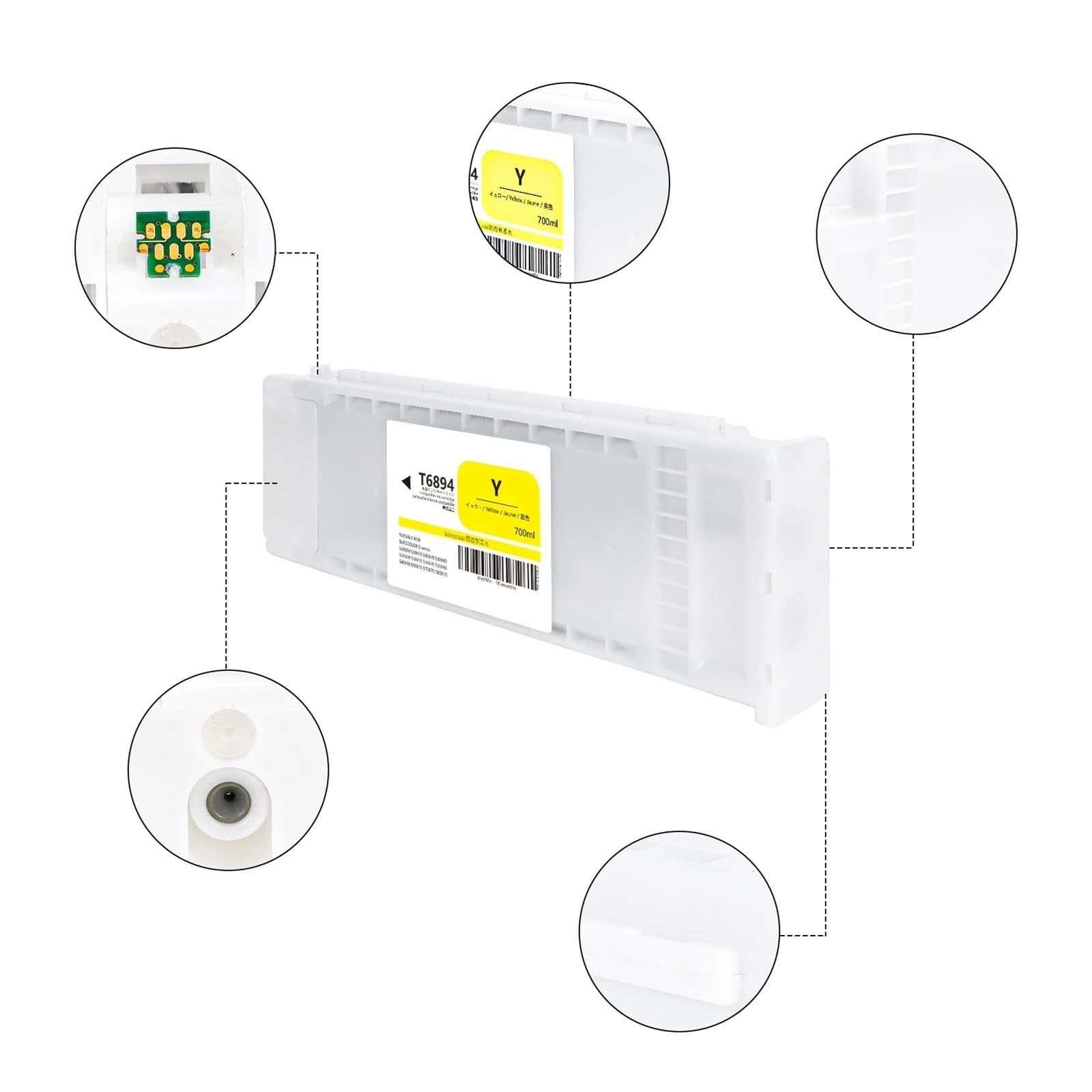 Cartuccia D'inchiostro T6871-T6874 Compatibile For Epson S30600 S50600