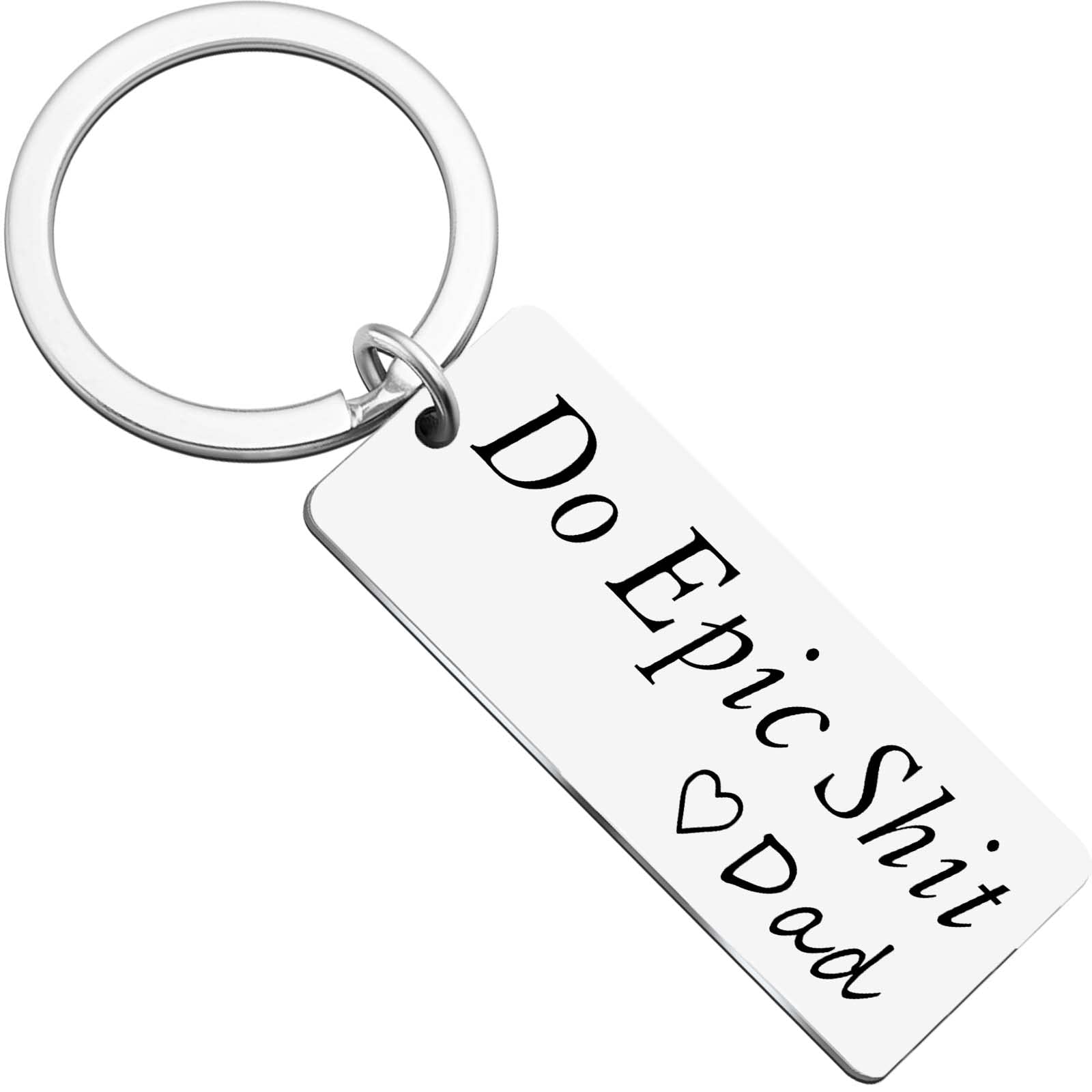 Ibiwe Fathers Day Keychain Father's Gifts For Daughter Son Fathers Day Unique Gifts For Seniors Birthday Gift For Son Daughter