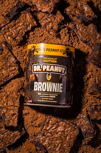 Dr Peanut Pasta De Amendoim Sabor Brownie Com Whey Protein 600G Dr. Peanut