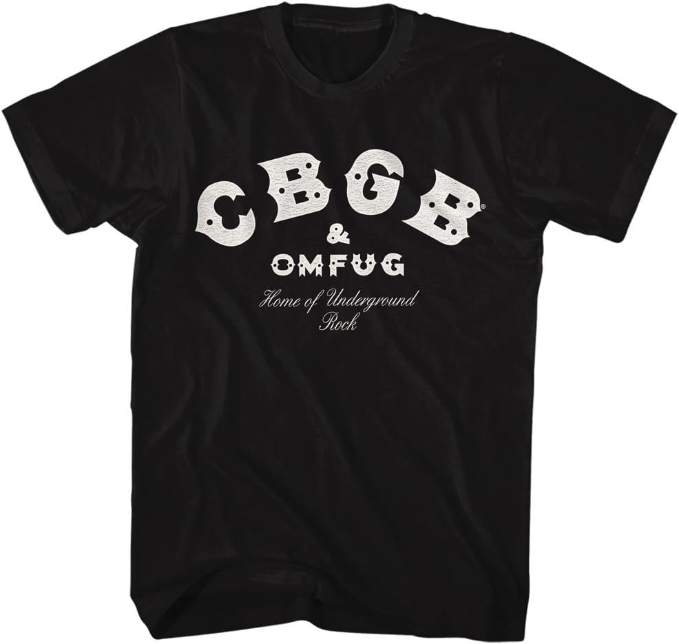 Cbgb Men's Logo T-shirt X-Large Black