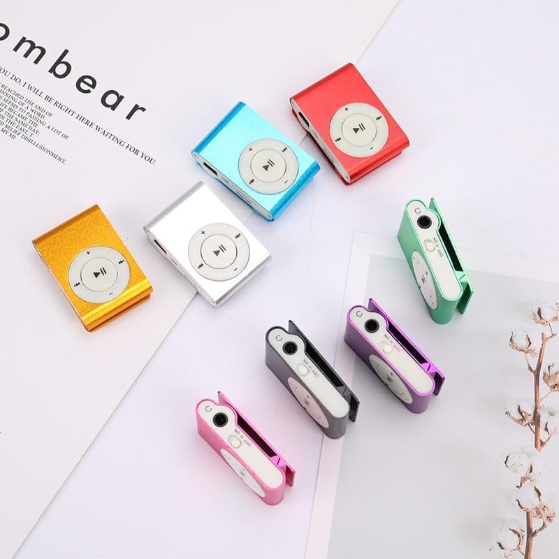 3.5mm USB2.0 Mini MP3 Player with Clip Support Memory Card Simple No Dispaly Screen (Black)