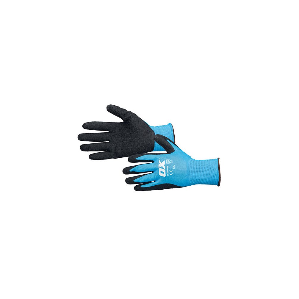 Ox Tools Multicolored Ox Latex Flex Glove Size 10 / Xl