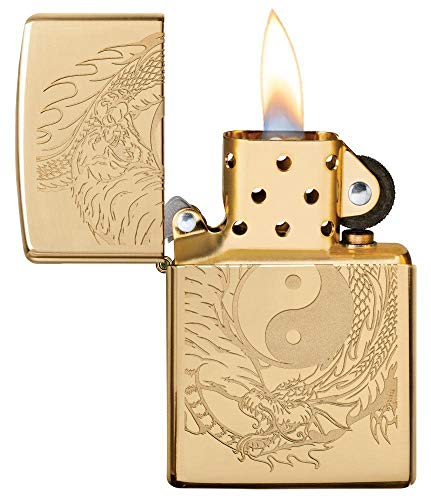 Encendedor Zippo diseño Tigre y Dragón miniatura 3