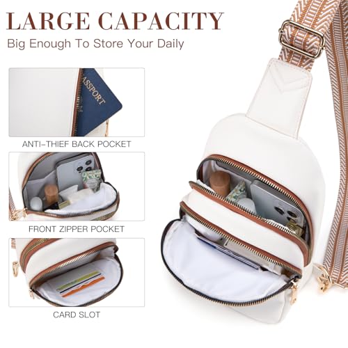Viverte Crossbody Bags for Women Initial Sling Bag Cross Body Fanny Packs Personalized Gifts for Mom Women Wife - Image 5