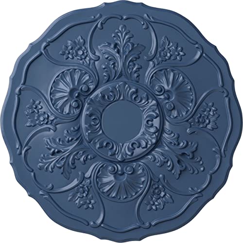 Image of Ekena Millwork CM22CNAMF Cornelia Ceiling Medallion, 22-1 /2 x 1-1 /2, Americana