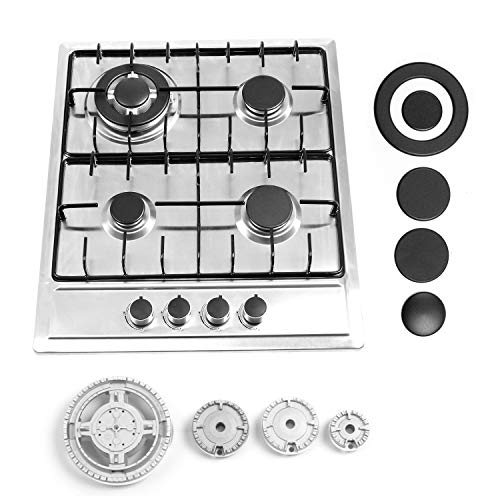 Forimo GAS COOKTOP 4 Burners Stainless Steel Stove With Ng/Lpg Conversion Kit Thermocouple Protection And Easy To Clean thumb #3