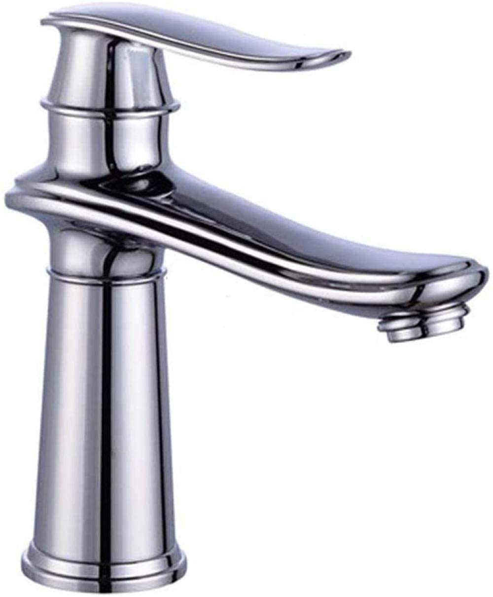 Rubinetti Miscelatore Lavello, Miscelatore Monocomando Rame, Rubinetto Lavello Cucina Oro H20,1 Cm, Rubinetto Miscelatore Lavabo, Rubinetti Acqua Calda E Fredda, per Cucina E Bagno/Cromo Corto/H20,1